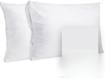 Famanu - Kussenbeschermer 40x70 cm – set van 2 waterdichte hoezen | anti-huisstofmijt | wasbaar op 90°c | oeko-tex | voor baby & gevoelige huid