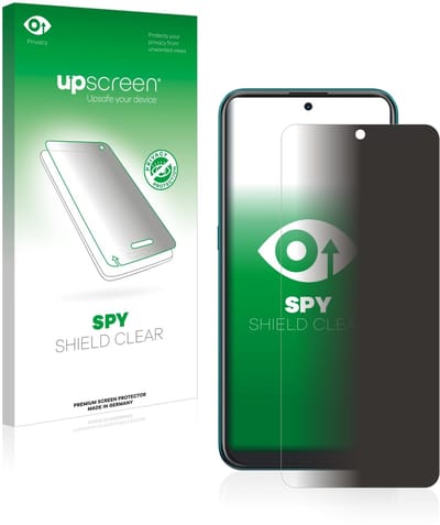 upscreen - privacy screenprotector voor Nokia X20 - Folie Beschermfolie Blauwlichtfilter
