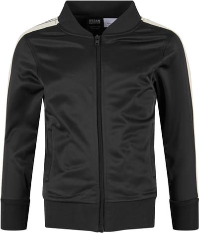 Urban Classics - Tennis Core Kinder Jacket - Kids 110/116 - Zwart