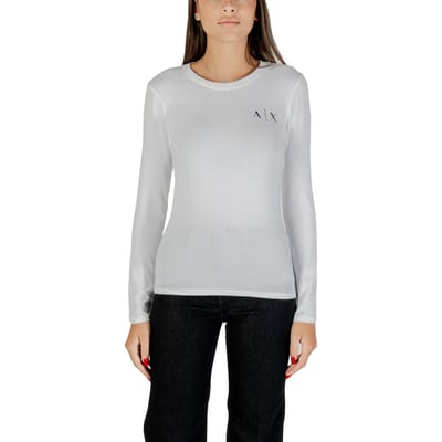 Armani Exchange T-shirt en Polo Bianco