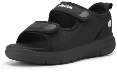 FitVille Wide Open Diabetic Sandals Men Orthopedic Shoes with Velcro Adjustable Bandage Shoes