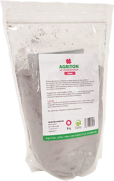 EM Agriton Keramiekpoeder Beton - Verbetering van de hardheid van beton - Reinigende werking - 1 kg