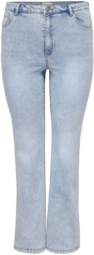 ONLY CARMAKOMA - CARROSE HW RETRO FLARED DNM - Meisjes - Jeans
