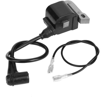 Dailygoods- Bobine Hoogspanningspakket - Vervangend Accessoire - Geschikt voor Husqvarna 50/51/55/61/268/266/272XP - Hoogwaardig Metaal/Rubber - Duurzaam en Schokbestendig - Ontstekingsspoel