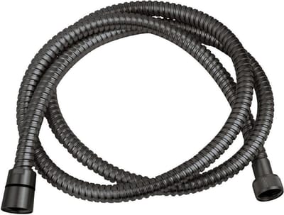 Wiesbaden luxe metalen doucheslang 150cm conisch Gunmetal