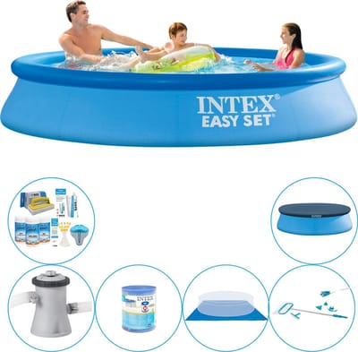 Zwembad Inclusief Accessoires -  Easy Set Rond 305x61 cm