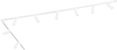 Ledvion - Smart LED Railverlichting 3M + 8 Railspots (4.9W - RGB - Wit - Dimbaar) - 1-Fase
