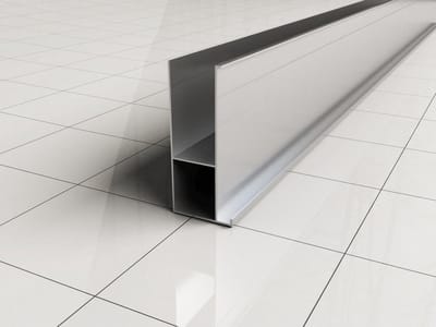 Wiesbaden Verbredingsprofiel Aluminium 3 x 202 cm - Chroom
