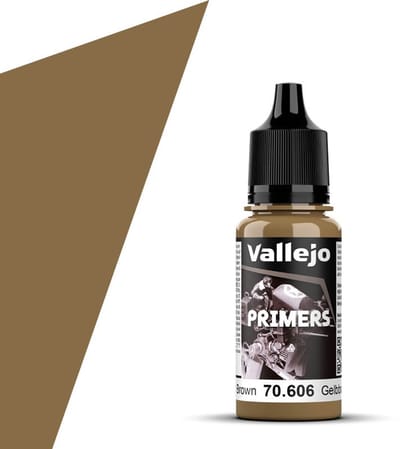 Vallejo Hobbyverf Acrylverf - 70606 German Green Brown - Primer - Acryl Verf flesje - 17 ml