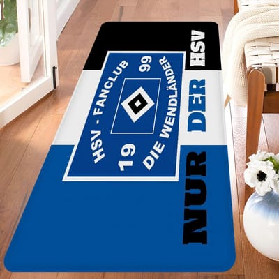 H-Hamburger SV Team Gangtapijt Antislip Waskamer Mat Waskamer Decor Balkon Kind Woonkamer Toiletkleed 40x120cm