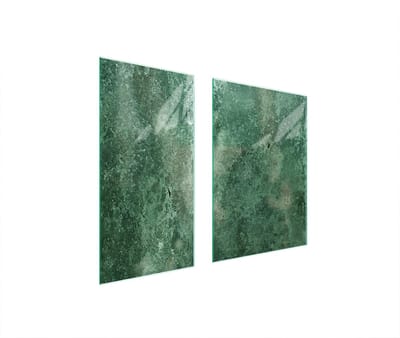 TMK ArtDeko - Snijplank Glas - 75x52 cm - Turkus