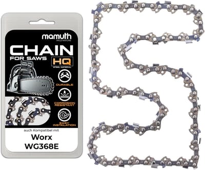 Zaagketting - Kettingzaagblad ketting - Hout zagen - Lage trillingen - 30 cm 11mm 3/8 - Zilver