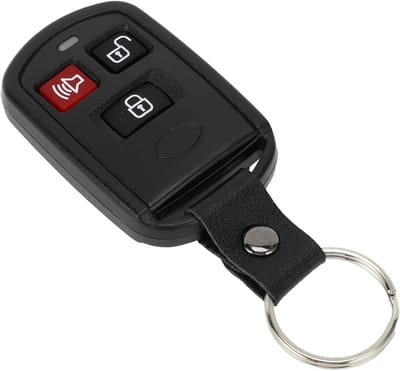 3 Button Sleutelhouder voor Hyundai Santa Fe 2003-2006 en Elantra 2004-2006 - Vervangende Behuizing voor Keyless Entry Afstandsbediening met Sleutelring
