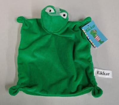 Bambolino toys - Kikker Knuffeldoekje - Max Velthuijs - knuffeldoek - knuffel