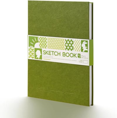 Arrtx - Schetsboek - A4 - Hardcover - 60 vellen tekenpapier 180gr