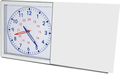 Eduplay leerklok speelgoed - Dual Learning Clock - klokkijken oefenen.