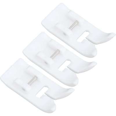 3 Stuks Persvoet Installatie Handig Breed Toepassingsgebied Naaigereedschap om Oud te Vervangen white