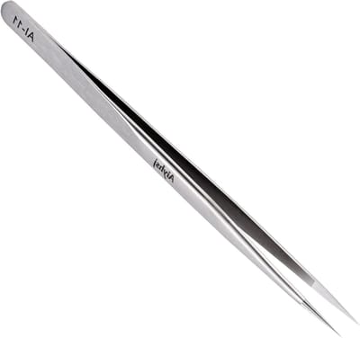 Precisie pincet - Puntige tang - Fijne ambachten - Roestvrij staal - 14 cm - Zilver