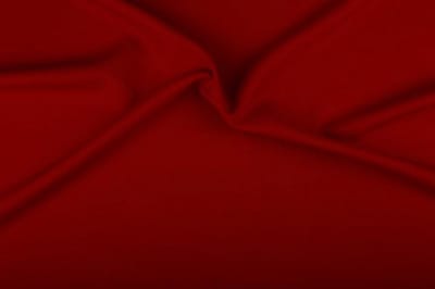 Texture/polyester stof - Rood - 25 meter