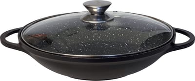 Wok XL met deksel 36 cm - Inductie - Ovenbestendig