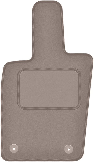 Beige bestuurdersmat voor: Porsche Panamera II coupé (2017-)