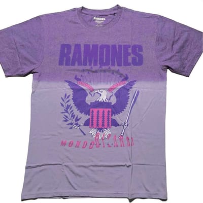 Ramones - Mondo Bizarro Heren T-shirt - S - Paars
