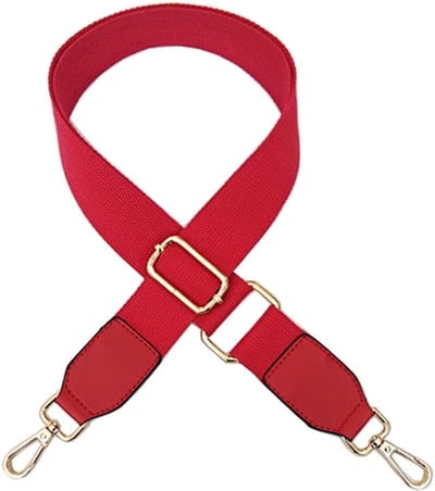 Crossbody Schoudertas met Verstelbare Band - Ruime Handtas en Portemonnee in Rood, One Size, Ideaal voor Dagelijks Gebruik en Reizen
