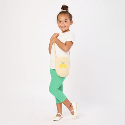 Merry Style MS-MS10-131-LE Meisjes Leggings - Sport - Vrijetijdsbroek - Lang- Viscose - Sporbroek - Yogabroek - Munt - 116