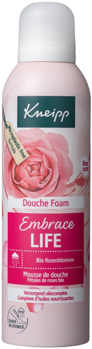 Kneipp Douche Foam Embrace Life - 3 x 200 ml - Voordeelverpakking