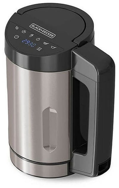 Black Decker BXSM1000E - Soepmaker - 1.6 Liter - 6 Programma's - RVS