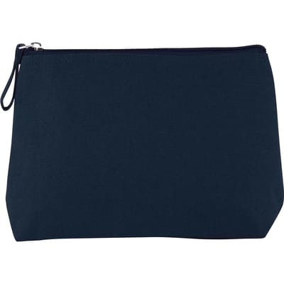 Kimood Tasje van canvaskatoen KI0724 - Midnight blue - One size