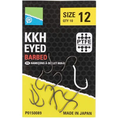 Ooghaken Preston kkh barbed (x10)