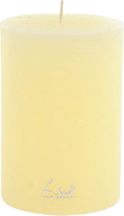 Rasteli Luz Your Kaars Cilinder Geel D 9 cm H 13 cm