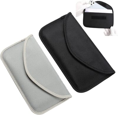 Signal Blocking Bag 10CM x 19CM - RFID Bescherming - Signaalafscherming - Voorkom autodiefstal - SnelShoppen
