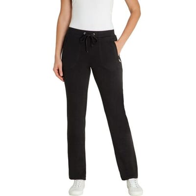 Hajo Comfortabele dames vrijetijdsbroek zwart Zwart vrouw 38