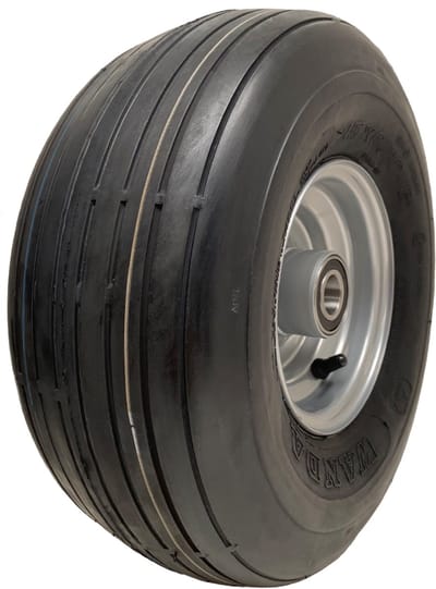 15x6.00-6 Multi Rib-band voor grasmaaier, Wanda 6-laags P508-band, stalen velg, 20 mm lagers