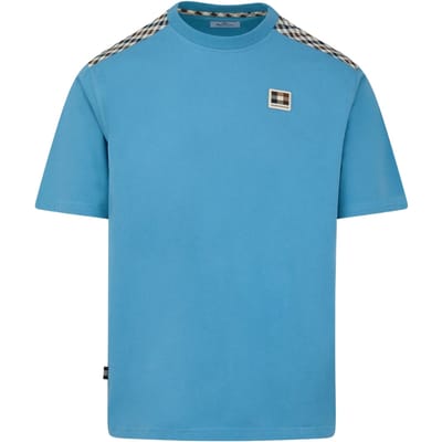Aquascutum Active Insert Lamina Avio Blue T-shirt