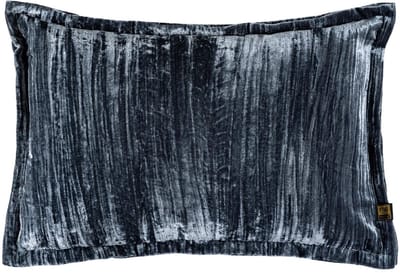 PTMD Senny Sierkussen - 60x3x40 cm - Fluweel - Blauw