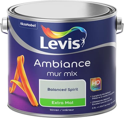 Levis - Ambiance Mur Extra Mat Mix - Balanced Spirit - Mengverf - 2,5 L