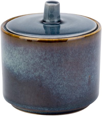 Cosy&Trendy Quintana Blue Suikerpot - D8 X H6.7-8,5 cm