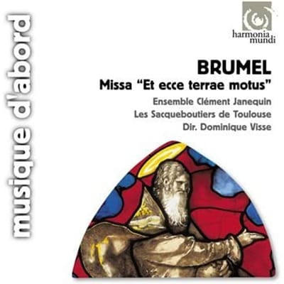CD BRUMEL, ENSEMBLE CLIMENT JANEQUIN;  - Missa Et Ecce Terrae Motus HMA1951738 Harmonia Mundi 2008 Niet Japanse Obi Klassiek Gebruikt