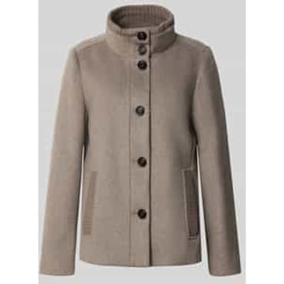 Slim fit jack met wol