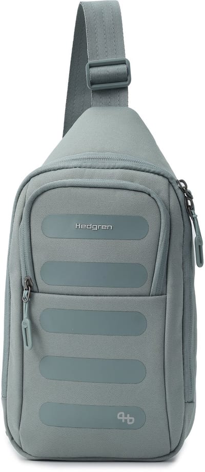 Hedgren Sling Crossbodytas met RFID-bescherming – Lichtgewicht – Grey-Green