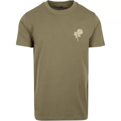 Mister Tee - Wasted Youth Heren Tshirt - XS - Olijfgroen