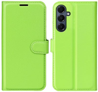Coverup Hoesje - Geschikt voor Samsung Galaxy A17 Hoesje - Coverup Book Case - Groen
