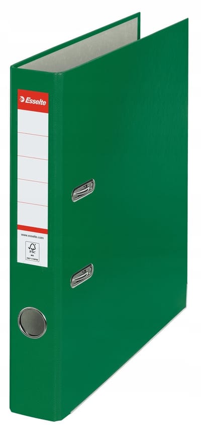 Esselte Eko 81196 - Ordner - A4/50mm - Groen - Duurzaam - Milieuvriendelijk - Stevig