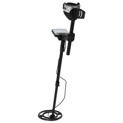 vidaXL - Metaaldetector - auto-tune - 18 - cm - zoekdiepte - met - pinpoint