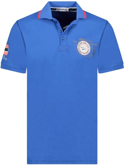 Geographical Norway Expedition Polo Kilsvik Royal Blue - 3XL