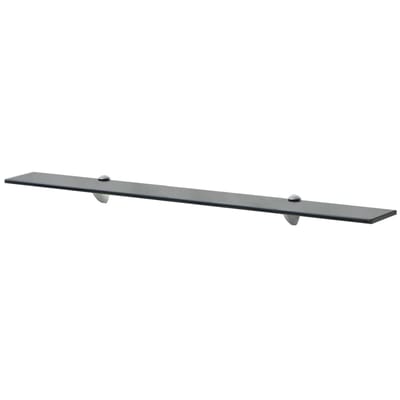vidaXL - Zwevend - schap - 90x10 - cm - 8 - mm - glas