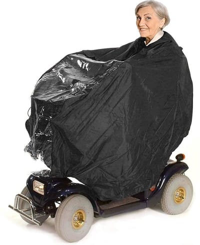 Bramble – Poncho Scootmobiel - regencape voor driewielige en vierwielige scootmobiels